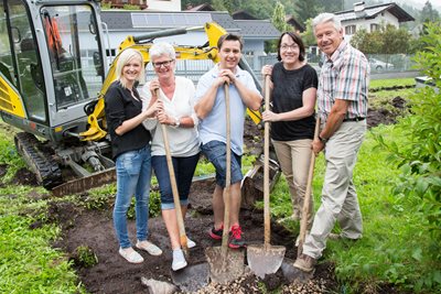 Spatenstich für Demenzgarten