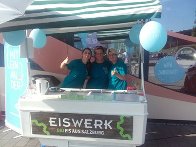 Heiß auf Eis – das dm Team in Obertrum